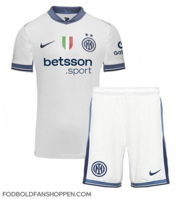 Inter Milan Hakan Calhanoglu #20 Udebanetrøje Børn 2024-25 Kortærmet (+ Korte bukser)